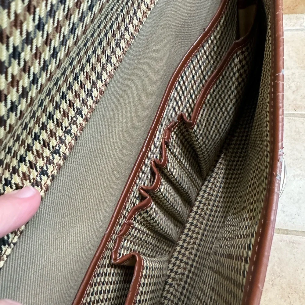 Vintage Sysco Co Cutter & Buck Promo Large Briefcase Laptop Bag AGED WORN